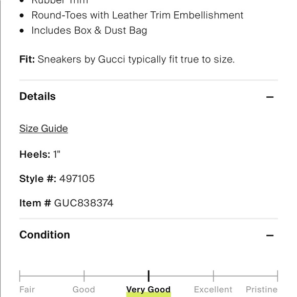 GUCCI
GG Supreme Coated Canvas Sneakers - Picture 6 of 6